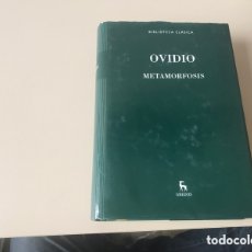 Libros de segunda mano: TEXTOS MITOLÓGICOS. OVIDIO. BIBLIOTECA CLÁSICA. GREDOS, 2016.