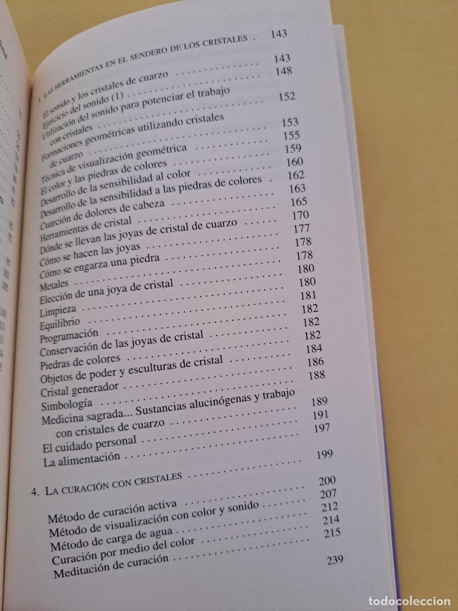 Libros de segunda mano: UMA SILBEY - EL PODER CURATIVO DE LOS CRISTALES - ROBIN BOOK 1996 - Foto 5