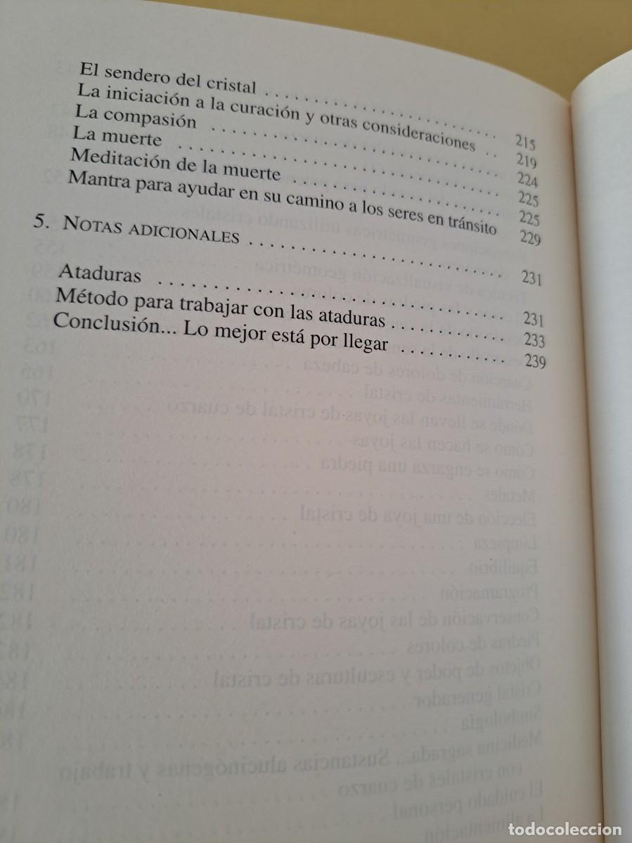 Libros de segunda mano: UMA SILBEY - EL PODER CURATIVO DE LOS CRISTALES - ROBIN BOOK 1996 - Foto 6