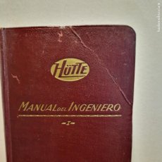Libros de segunda mano: MANUAL DEL INGENIERO. 4 TOMOS. HÜTTE. GUSTAVO GILI, EDITOR.