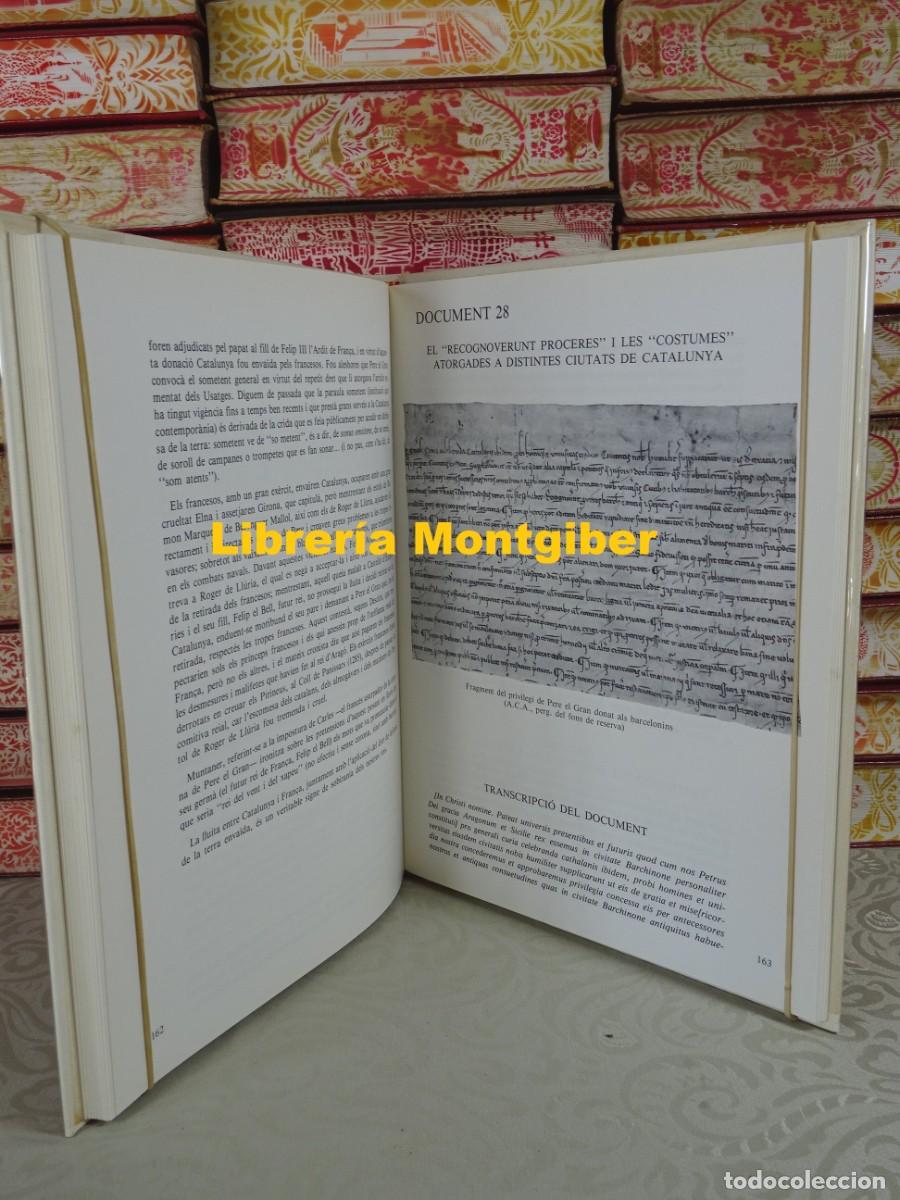 Libros de segunda mano: DOCUMENTS CABDALS DE LA HISTORIA DE CATALUNYA . 2 Vols . - Foto 13
