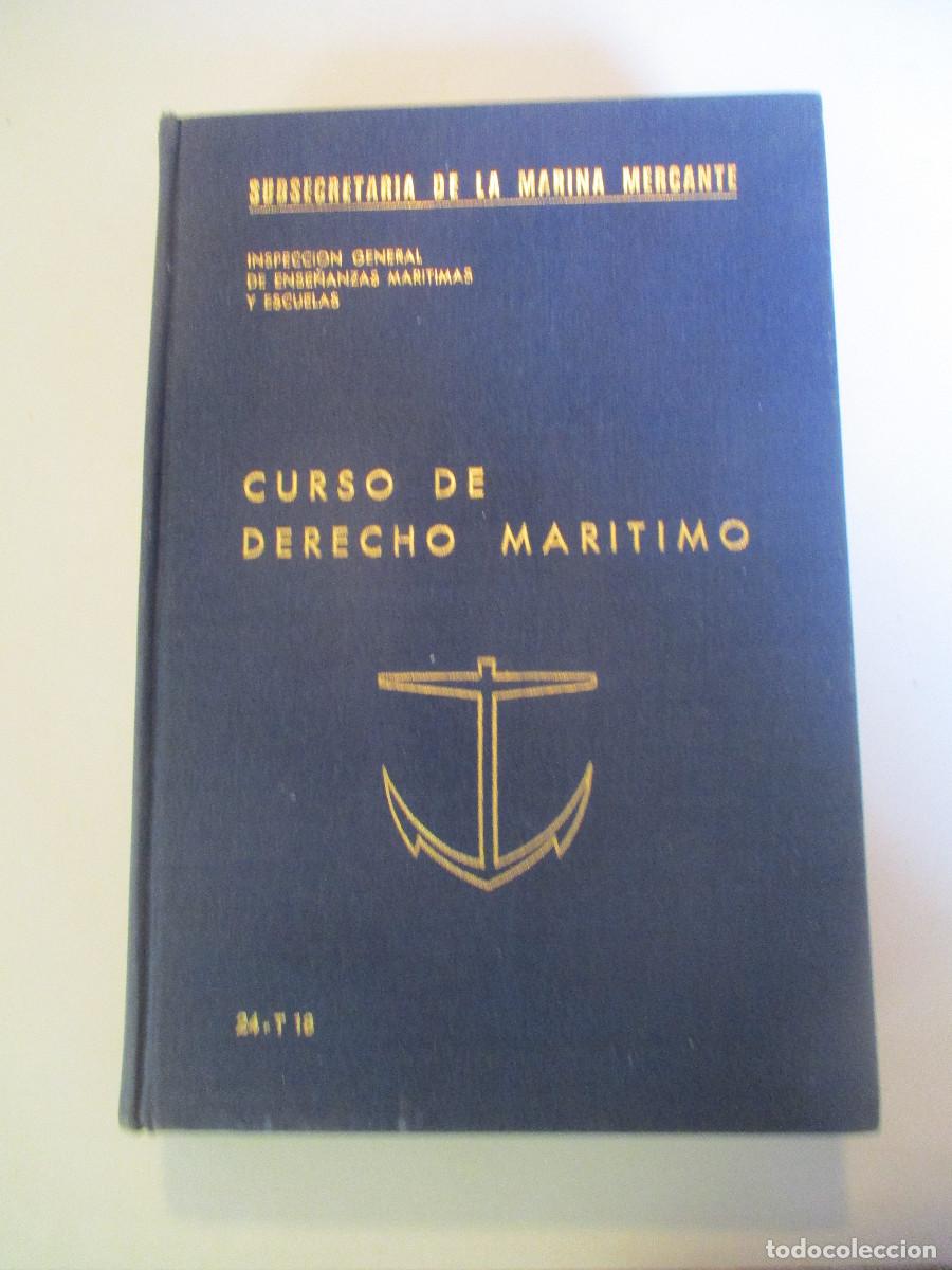 Libros de segunda mano: Curso de derecho mar&iacute;timo W25953 - Foto 1