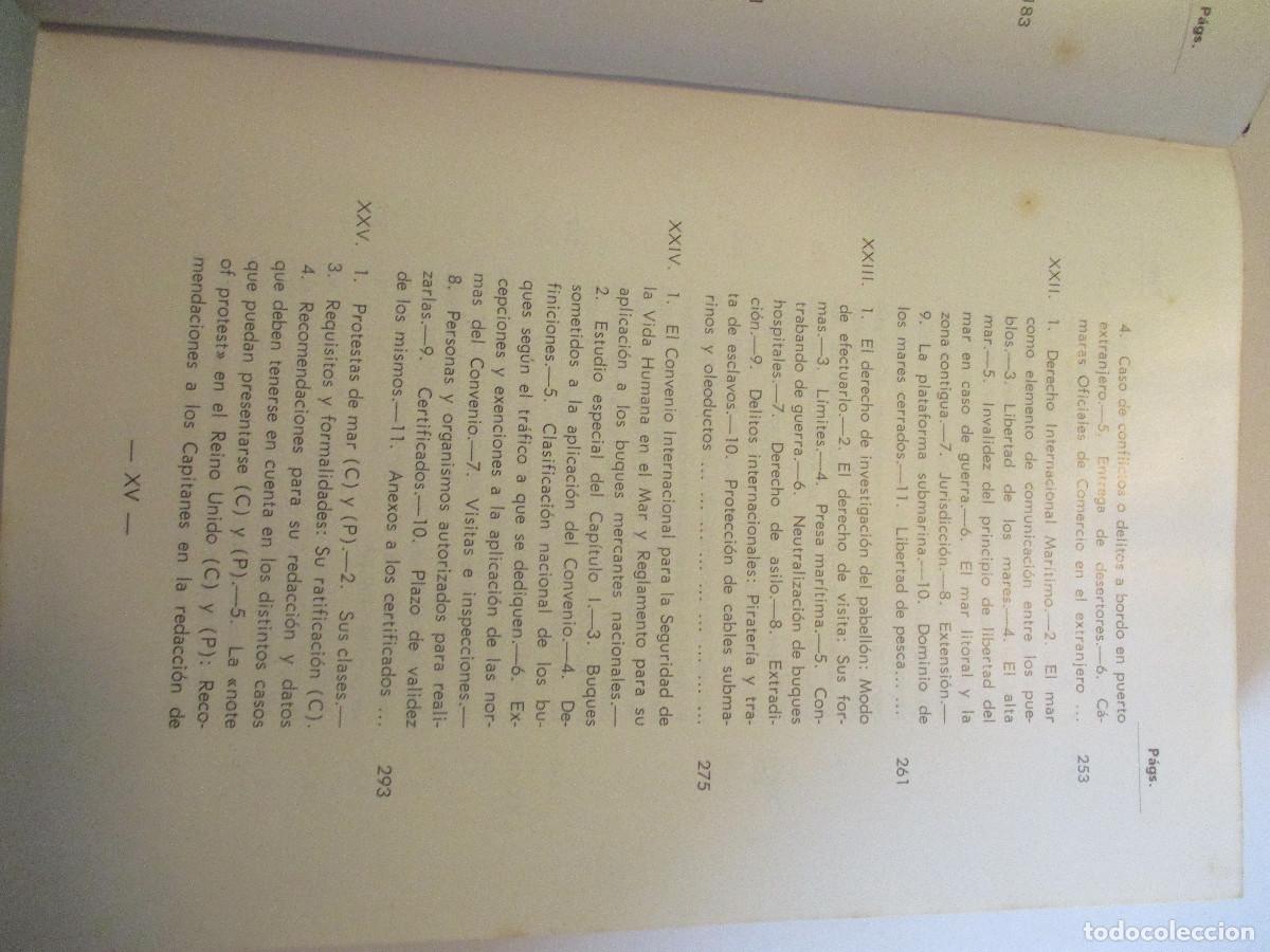 Libros de segunda mano: Curso de derecho mar&iacute;timo W25953 - Foto 6