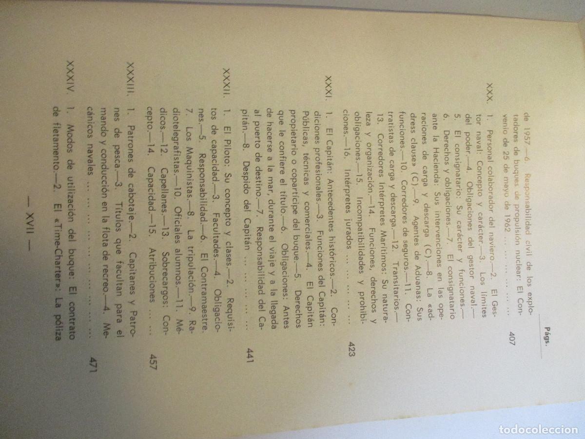 Libros de segunda mano: Curso de derecho mar&iacute;timo W25953 - Foto 8