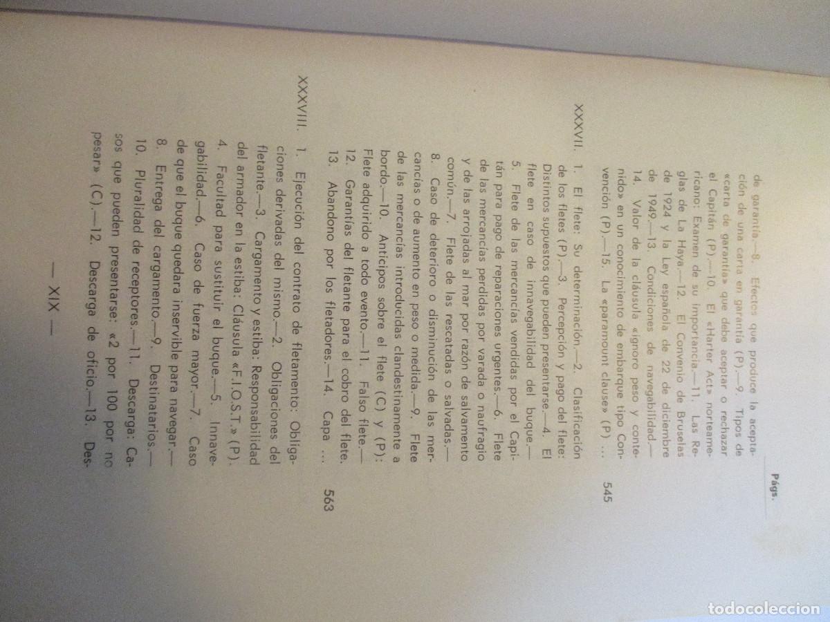 Libros de segunda mano: Curso de derecho mar&iacute;timo W25953 - Foto 10
