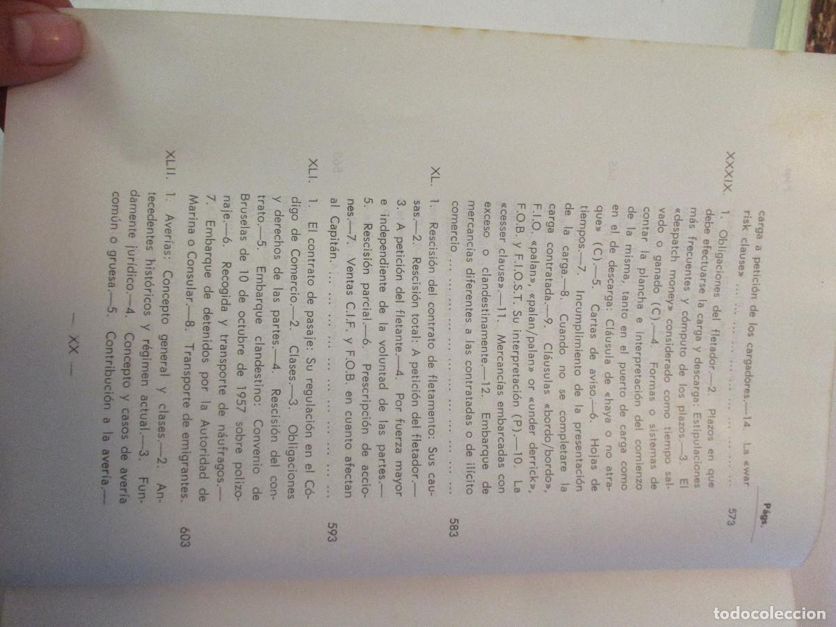 Libros de segunda mano: Curso de derecho mar&iacute;timo W25953 - Foto 11