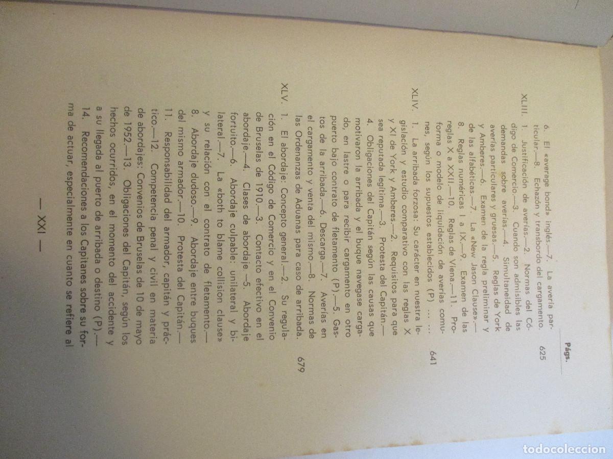 Libros de segunda mano: Curso de derecho mar&iacute;timo W25953 - Foto 12