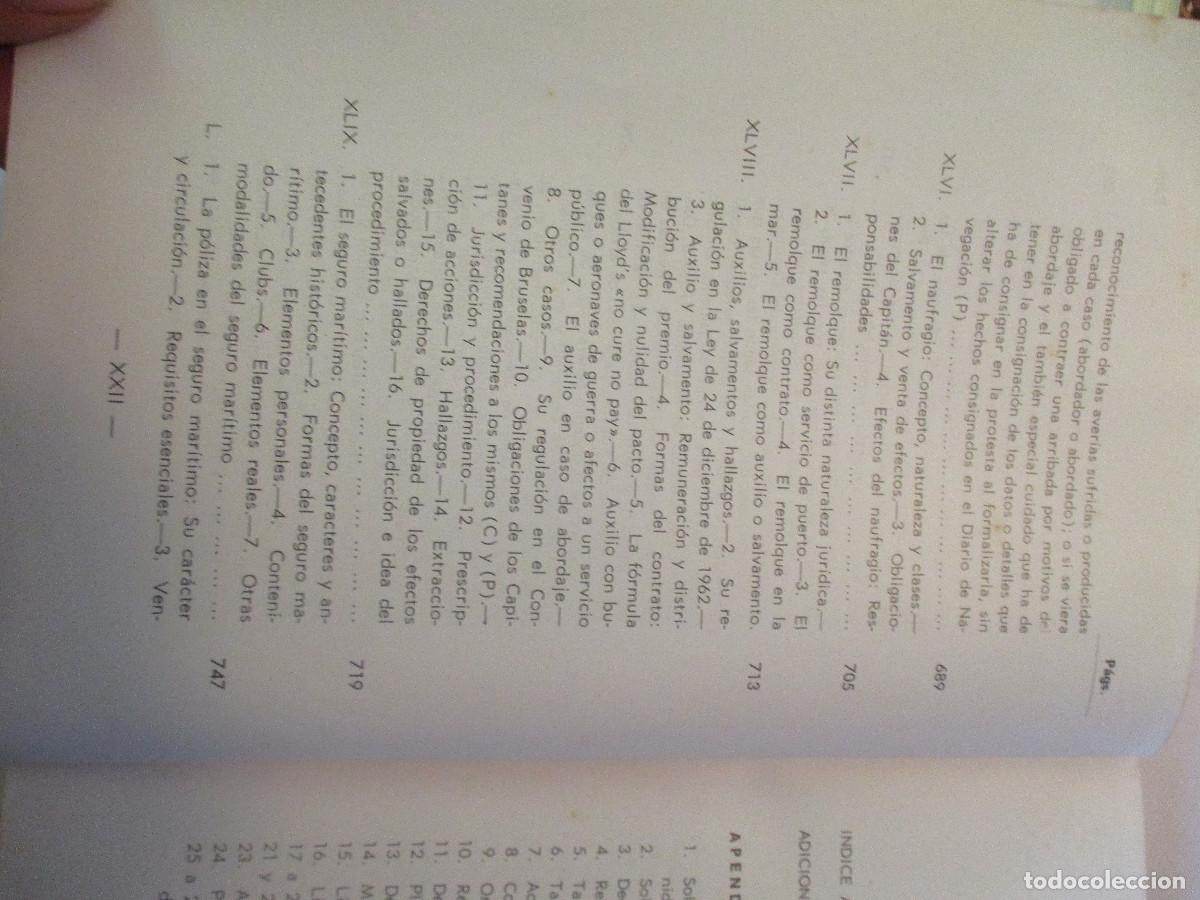 Libros de segunda mano: Curso de derecho mar&iacute;timo W25953 - Foto 13