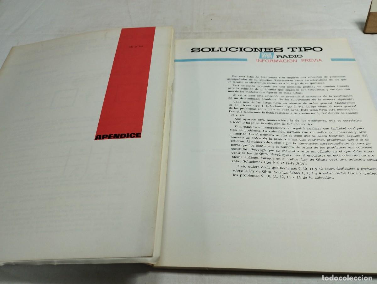 Libros de segunda mano: Soluciones tipo para radiot&eacute;cnicos. AFHA, 1977 - Foto 2
