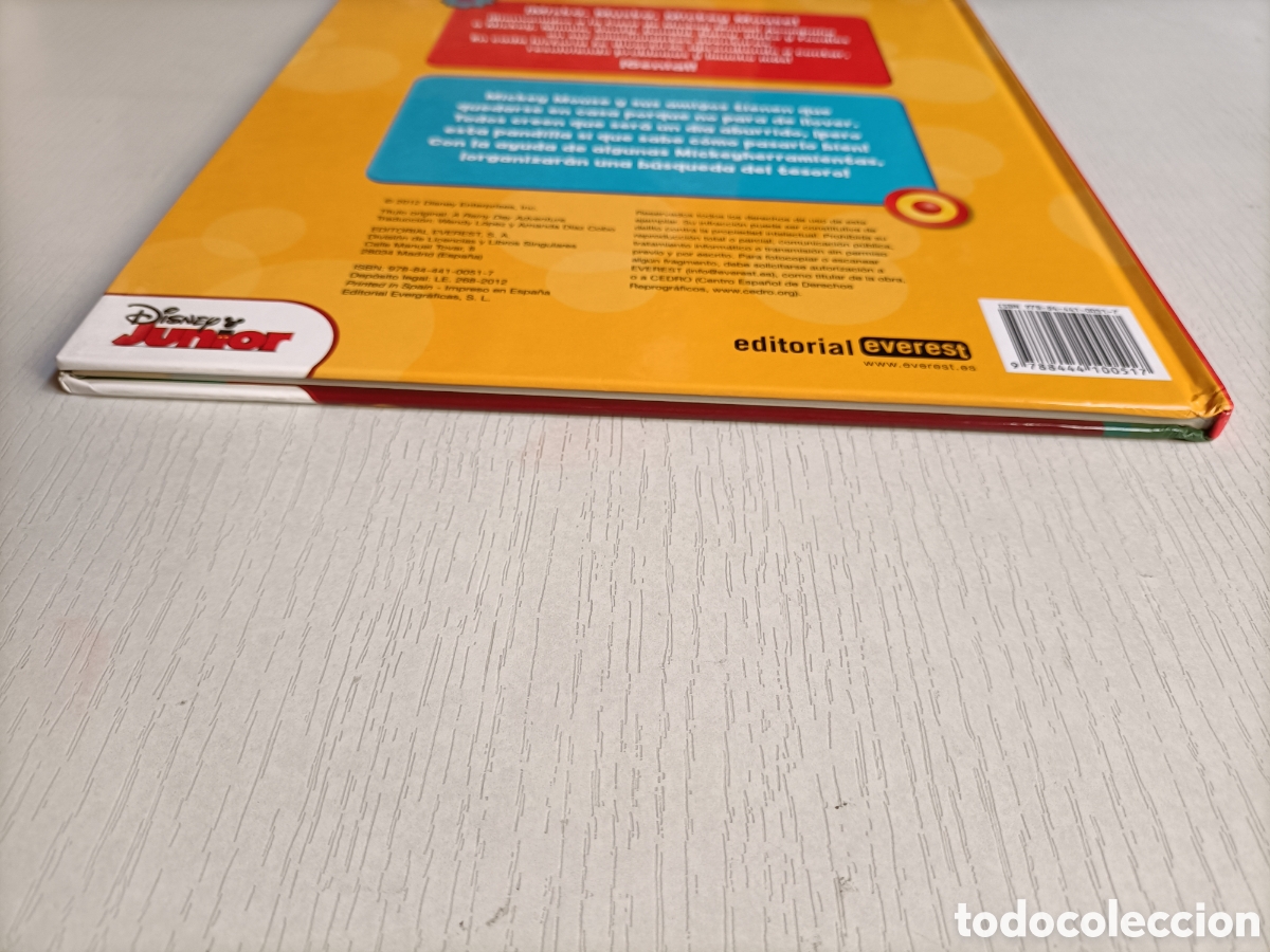 Libros de segunda mano: La Casa de Mickey mouse. Un d&iacute;a de lluvia. Lee y colorea - Foto 6