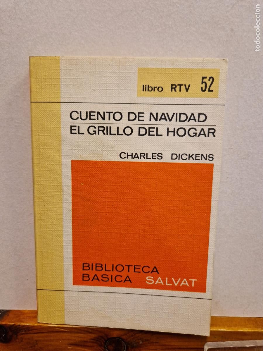 Libros de segunda mano: CUENTO DE NAVIDAD. EL GRILLO DEL HOGAR. CHARLES DICKENS. EDITORIAL SALVAT - Foto 1