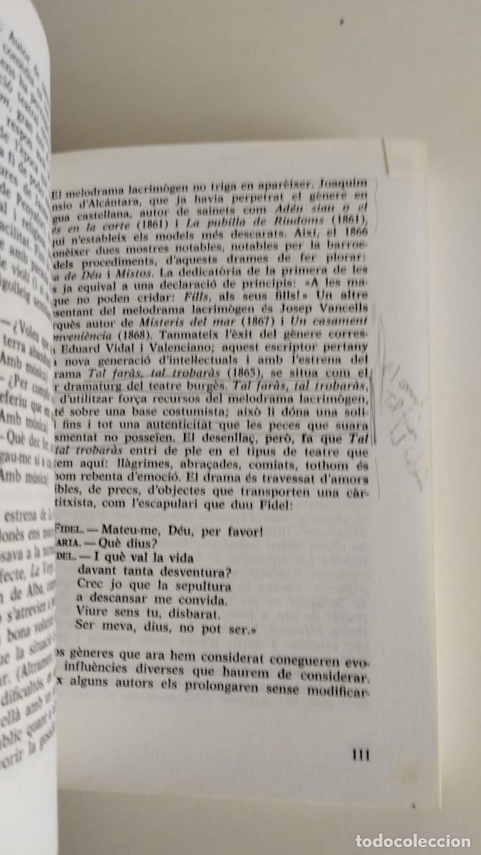 Libros de segunda mano: Hist&ograve;ria del teatre catal&agrave; - Foto 3