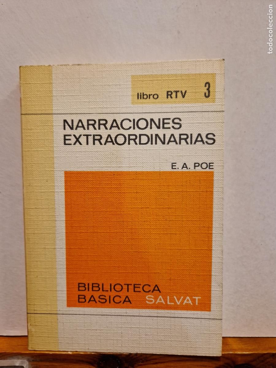 Libros de segunda mano: NARRACIONES EXTRAORDINARIAS E. A. POE. EDITORIAL SALVAT - Foto 1