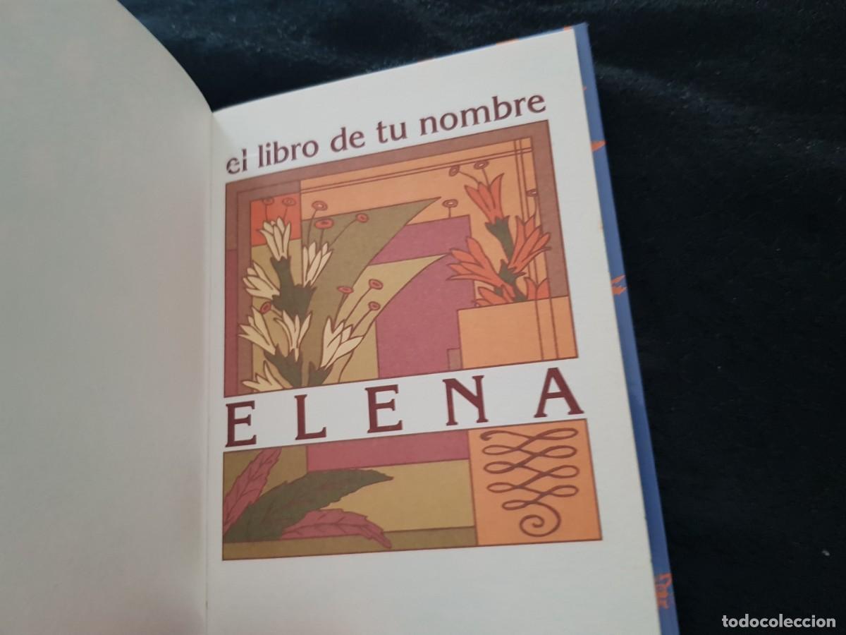 Libros de segunda mano: Elena, el libro de tu nombre (SM) - Foto 2