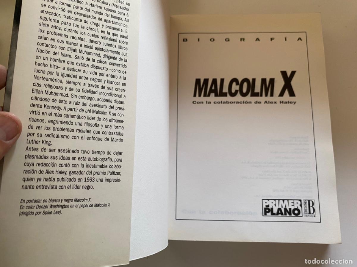 Libros de segunda mano: Autobiograf&iacute;a MALCOM X / Malcom X con la colaboraci&oacute;n de Alex Haley - Foto 4