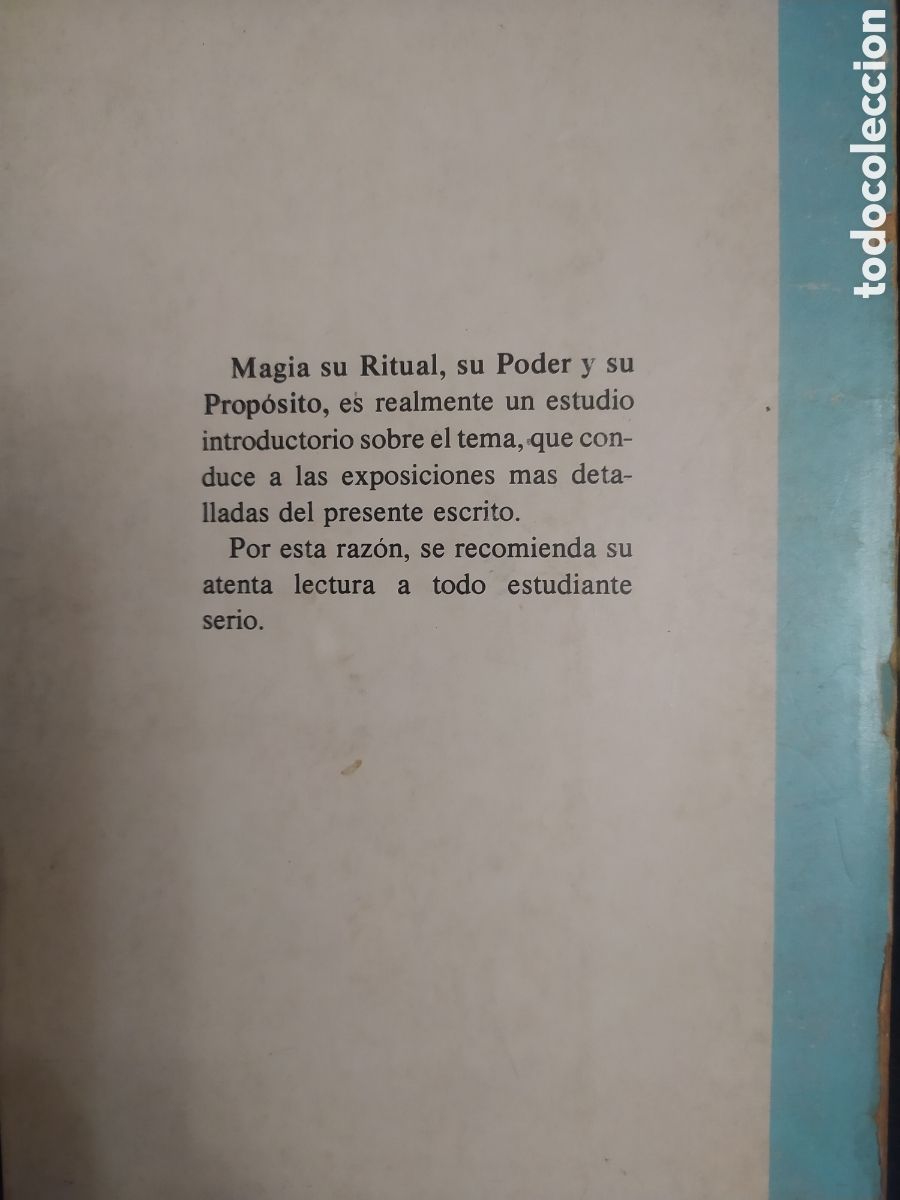 Libros de segunda mano: Magia su rituales poder y su prop&oacute;sito W. E. Butler - Foto 2