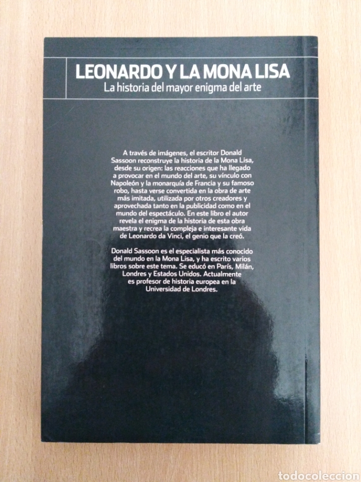 Libros de segunda mano: LEONARDO Y LA MONA LISA. Donald Sassoon - Foto 3