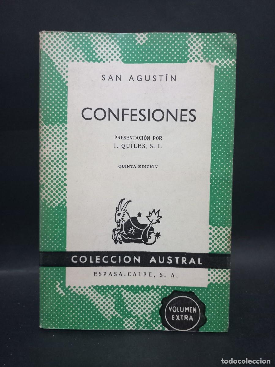 Libros de segunda mano: SAN AGUST&Iacute;N - CONFESIONES - 1965 - Foto 1