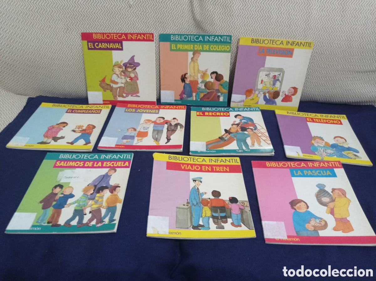 Libros de segunda mano: LOTE 10 LIBROS BIBLIOTECA INFANTIL, ESTADOS ACEPTABLES - Foto 1