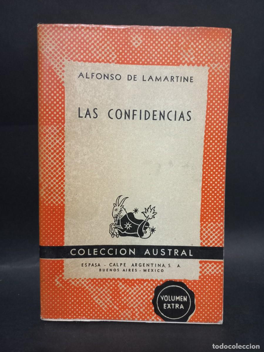 Libros de segunda mano: ALFONSO DE LAMARTINE - LAS CONFIDENCIAS - 1952 - Foto 1
