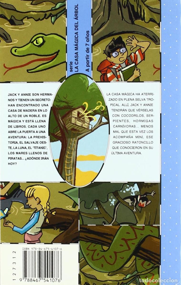 Libros de segunda mano: Escapada al Amazonas, de Mary Pope Osborne. Libro juvenil ilustrado. SM Ediciones. 2013. - Foto 3
