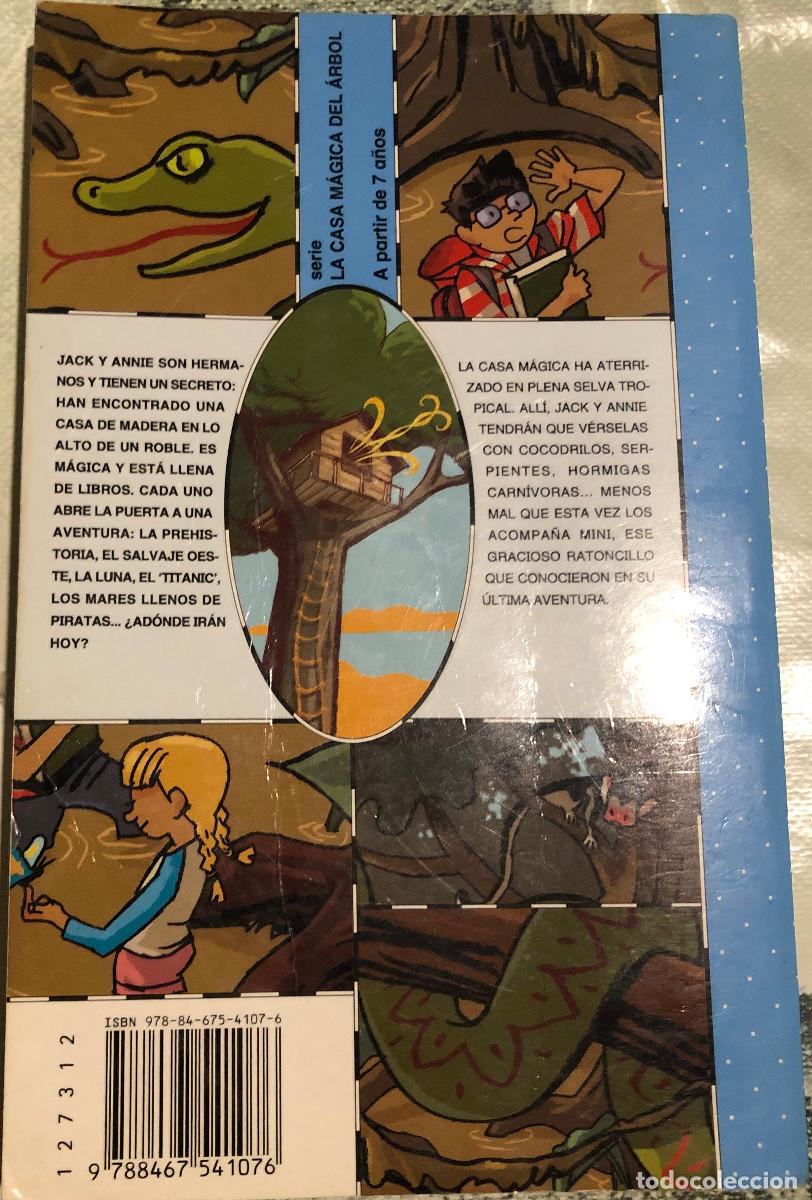 Libros de segunda mano: Escapada al Amazonas, de Mary Pope Osborne. Libro juvenil ilustrado. SM Ediciones. 2013. - Foto 4