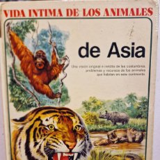 Libros de segunda mano: VIDA INTIMA DE LOS ANIMALES DE ASIA. LORENZO CORTINA. CASA EDITORA AMZ