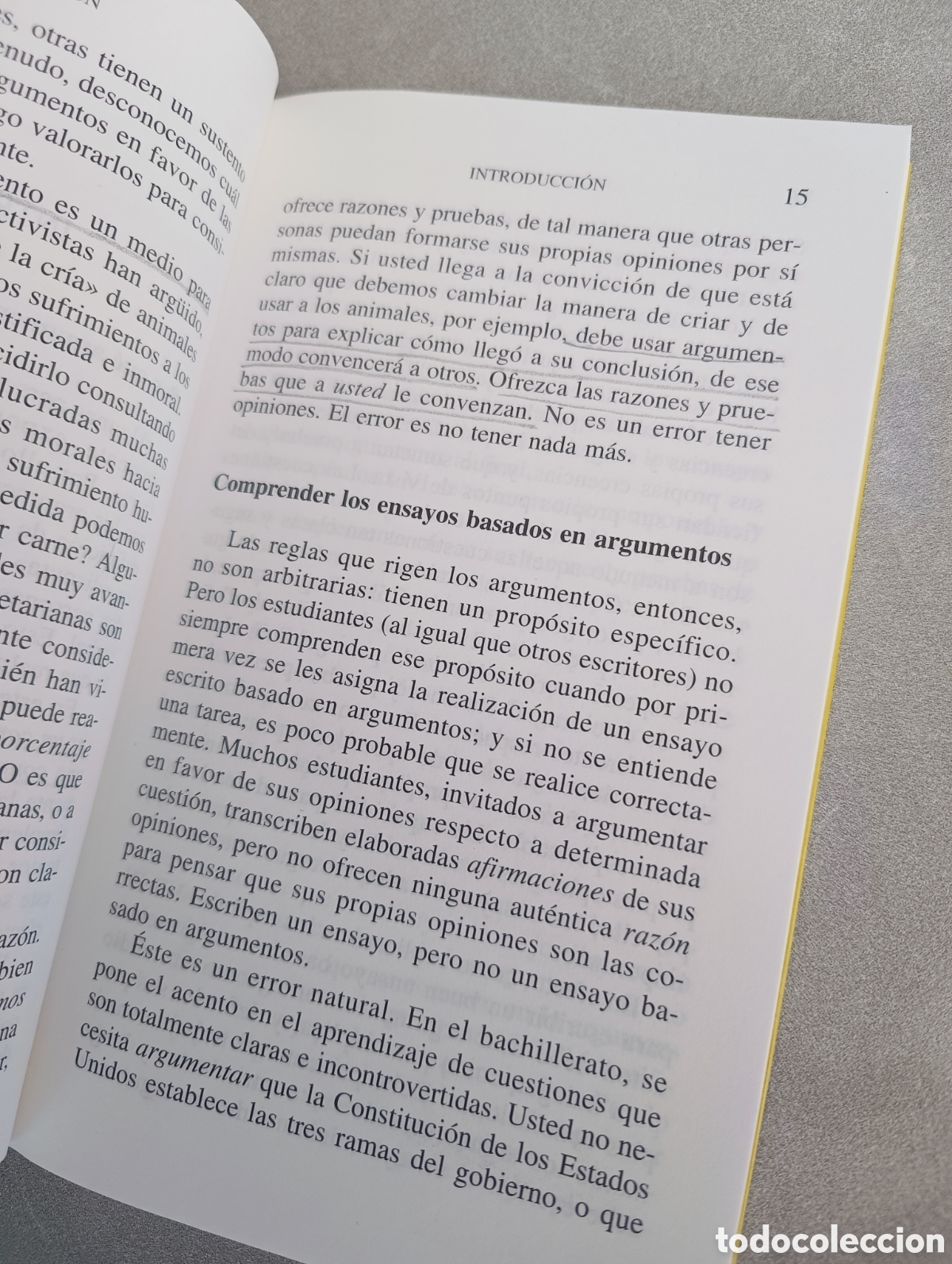 Libros de segunda mano: Las claves de la argumentaci&oacute;n. Anthony Weston. - Foto 4