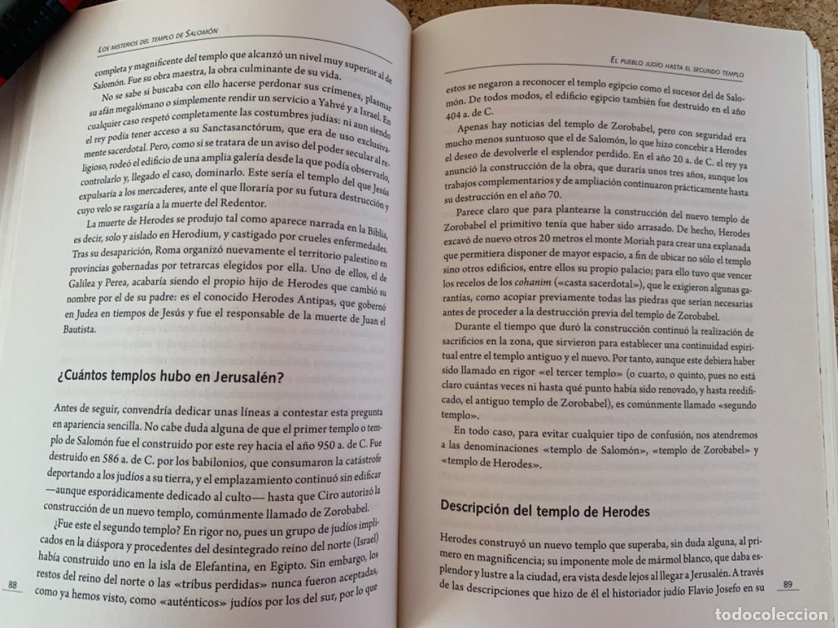 Libros de segunda mano: Los misterios del templo de Salom&oacute;n (Bols 31) - Foto 2