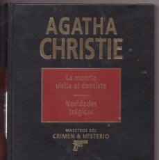 Libros de segunda mano: AGATHA CHISTIE DOS NOVELAS DE CRIMEN Y MISTERIO. NUEVO