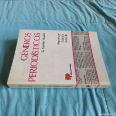 Libros de segunda mano: GENEROS PERIODISTICOS / G.MARTIN VIVALDI / GRAVOL 41 PARANINFO / LINGÜISTICA FILOLOGIA /