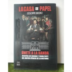 Libros de segunda mano: LA CASA DE PAPEL (ESCAPE BOOK)