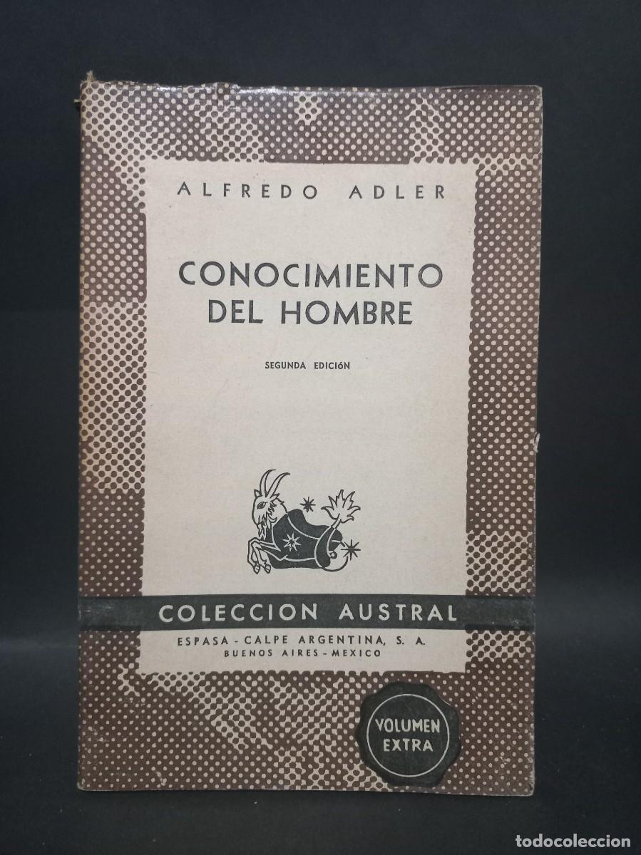 Libros de segunda mano: ALFREDO ADLER - CONOCIMIENTO DEL HOMBRE - 1948 - Foto 1