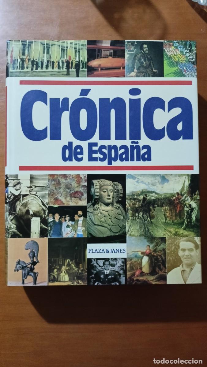 Libros de segunda mano: Cr&oacute;nica de Espa&ntilde;a - Ed. Plaza & Janes - Foto 1