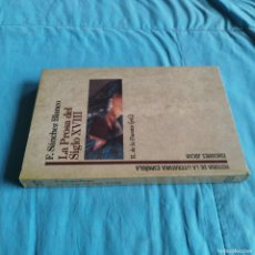 Libros de segunda mano: LA PROSA DEL SIGLO XVIII / F.SANCHEZ BLANCO / GRAVOL 41 JUCAR / LINGÜISTICA FILOLOGIA