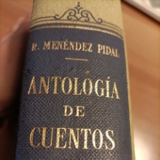 Libros de segunda mano: ANTOLOGIA DE CUENTOS 1953 RAMON MENENDEZ
