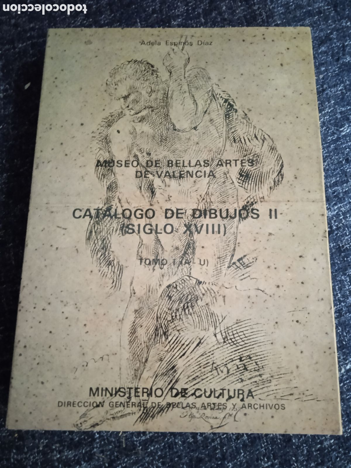 Libri di seconda mano: CAT&Aacute;LOGO DE DIBUJOS II ( SIGLO XVIII ) TOMO I MUSEO DE BELLAS ARTES DE VALENCIA /Adela Espinos Diaz