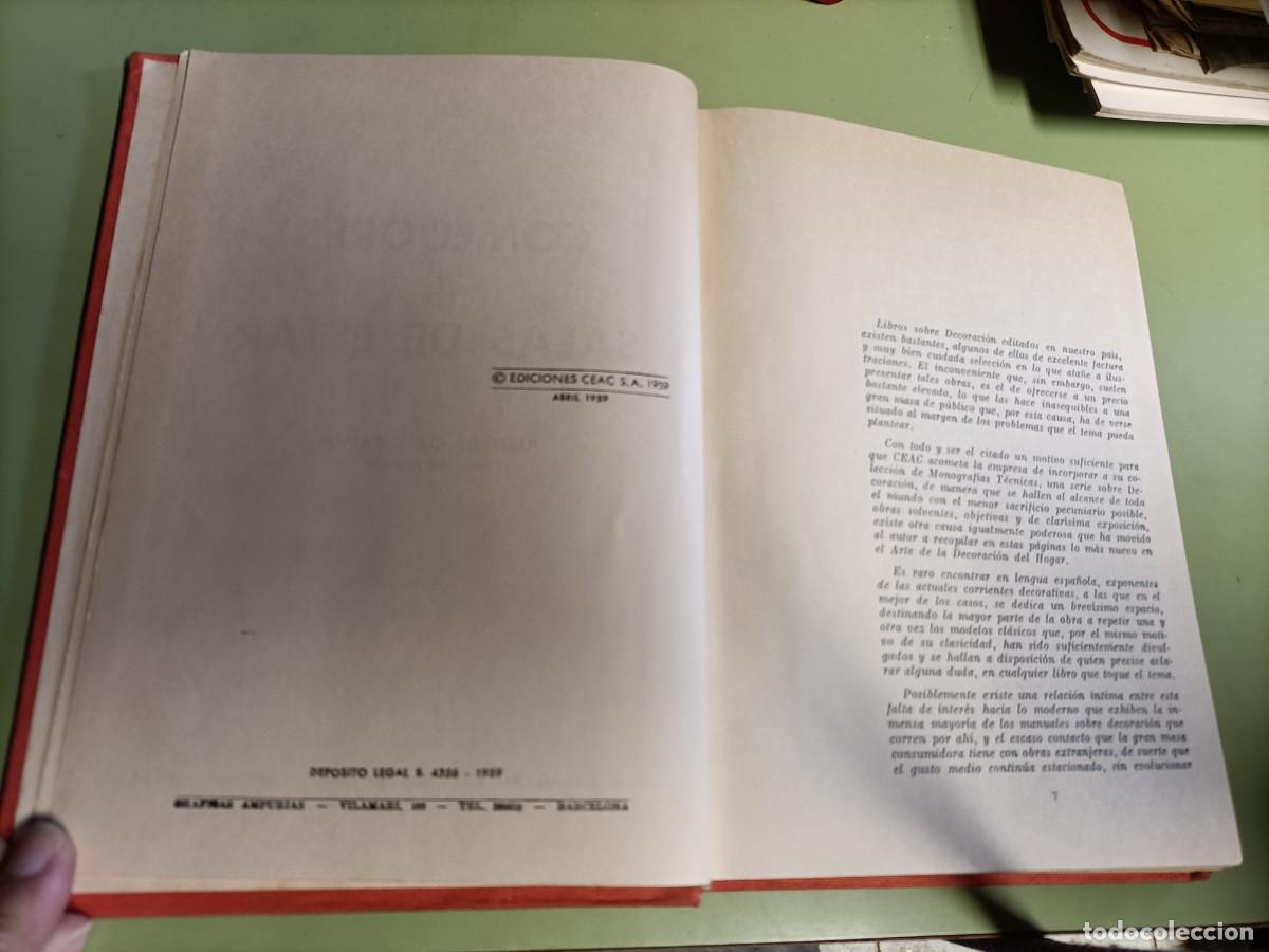Libros de segunda mano: Comedores y salas de estar. Juan de Cusa Ramos. Ceac, 1959 - Foto 7