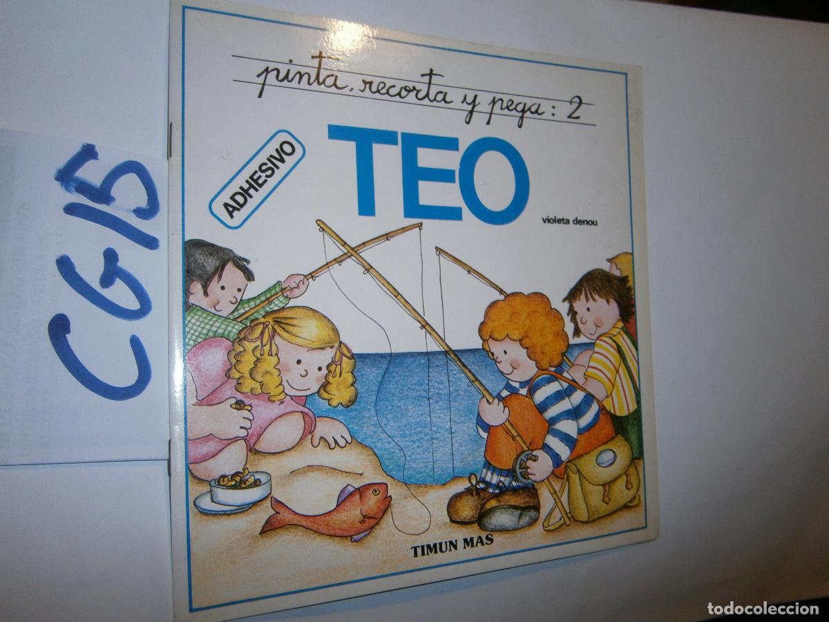 Libros de segunda mano: PINTA, RECORTA Y PEGA - TEO - Foto 1