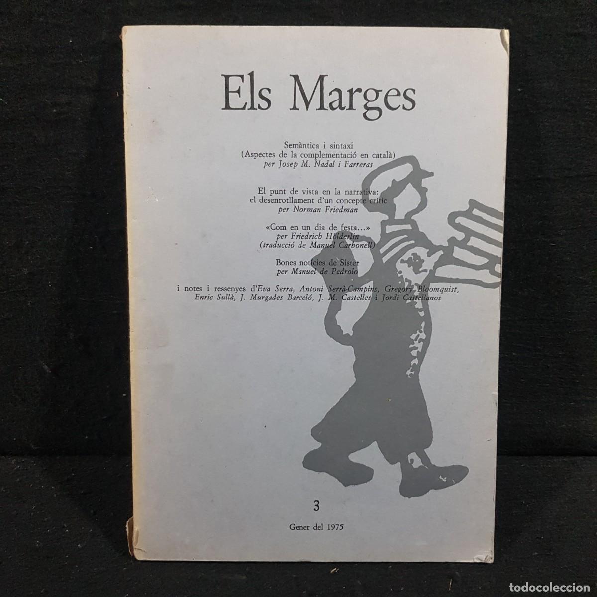 Libros de segunda mano: EL MARGES - 3 - GENER DEL 1975 / 337 - Foto 1