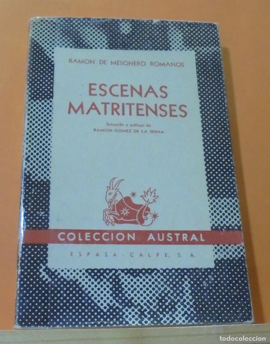 Libros de segunda mano: Escenas matritenses. Ram&oacute;n de Mesonero Romanos - Foto 1