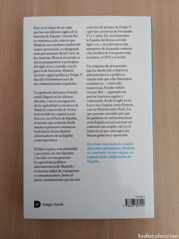 Libros de segunda mano: ESPA&Ntilde;A, CAPITAL PAR&Iacute;S. Germ&agrave; Bel - Foto 2