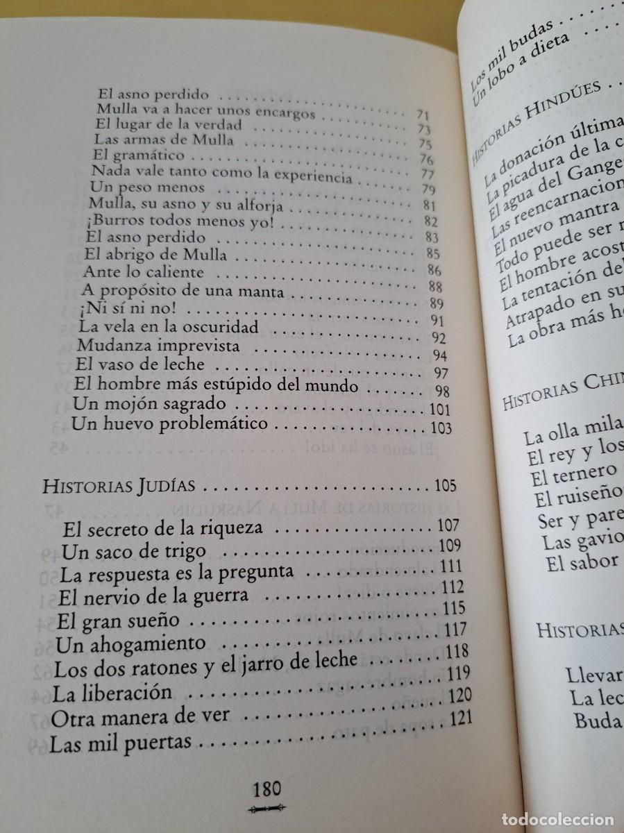 Libros de segunda mano: ALEJANDRO JODOROWSKY - LA SABIDUR&Iacute;A DE LOS CUENTOS - EDICIONES OBELISCO 2001 - Foto 4