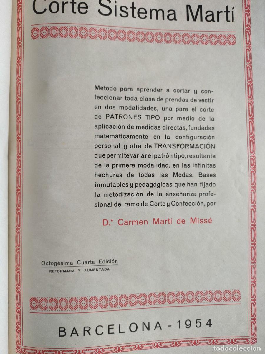 Libros de segunda mano: Sistema Mart&iacute; Modisteria - Foto 2