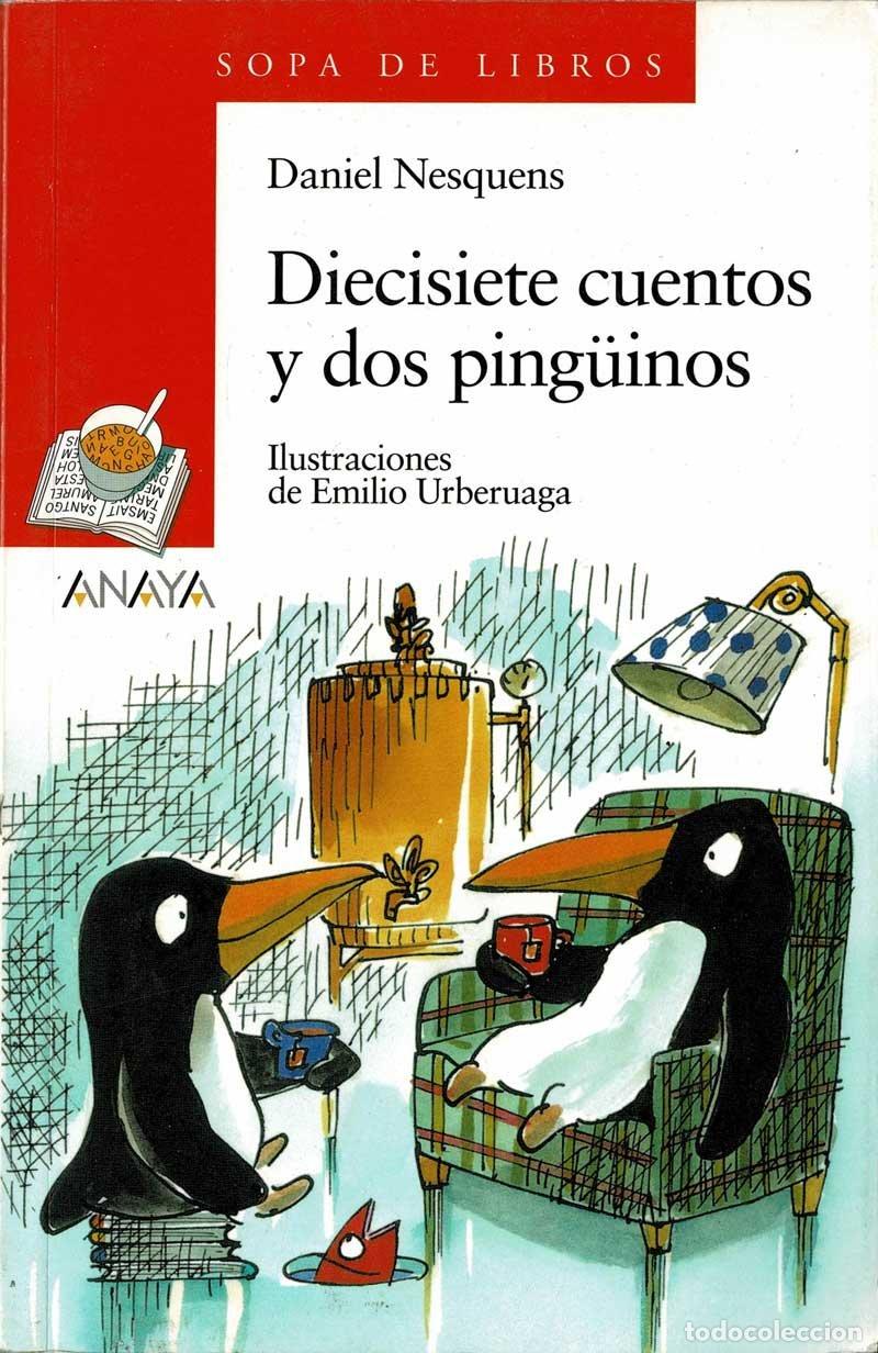 Libros de segunda mano: Diecisiete cuentos y dos ping&uuml;inos - Daniel Nesquens - Foto 1