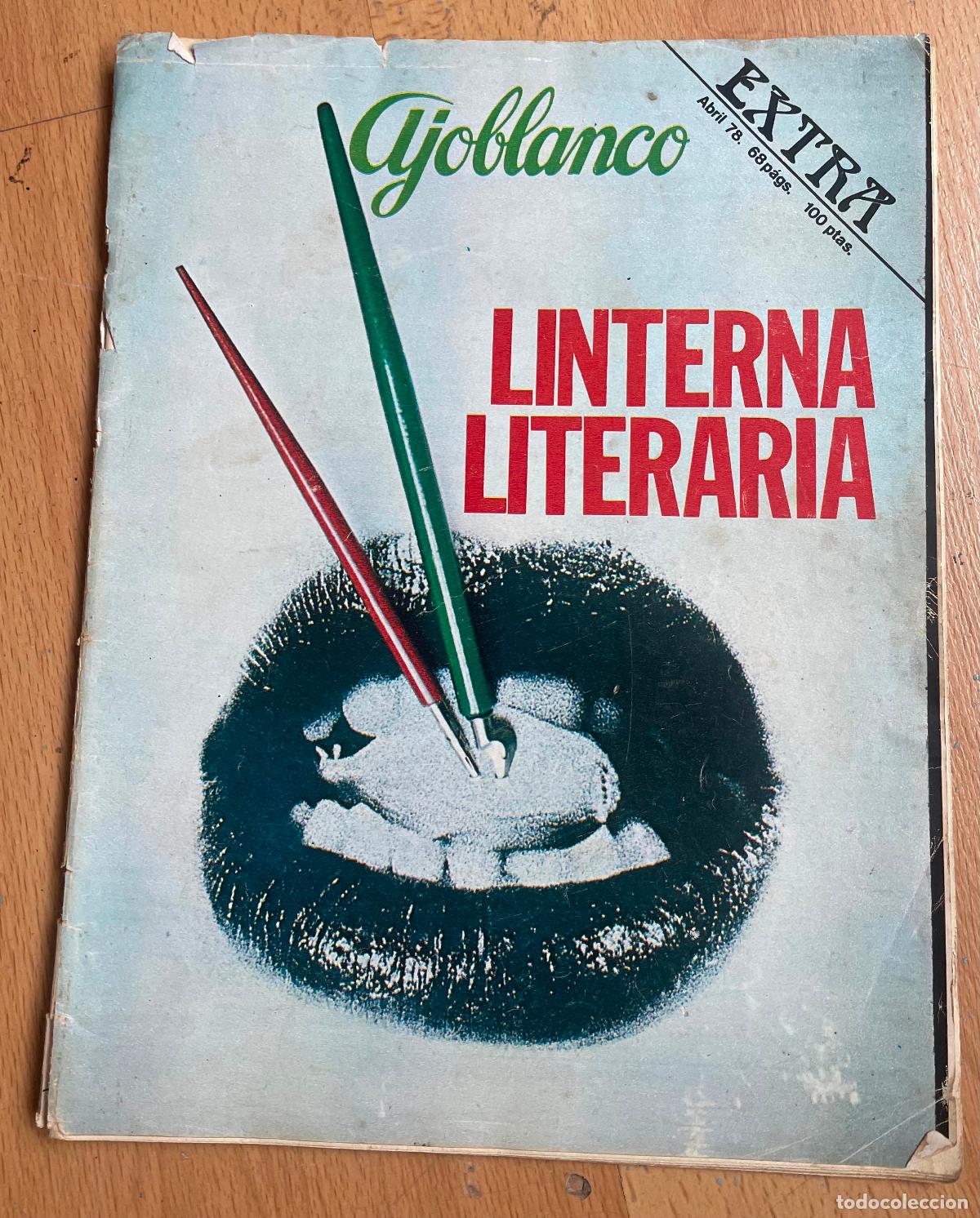 Libros de segunda mano: REVISTA AJOBLANCO Linterna Literaria, EXTRA - Foto 1
