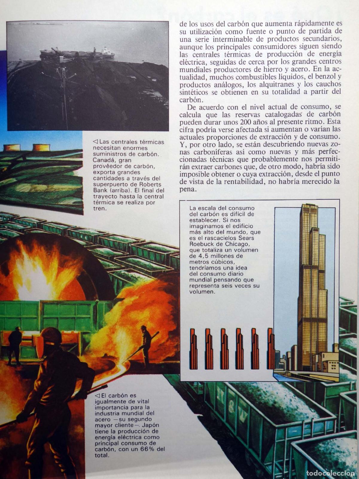 Libros de segunda mano: ENERG&Iacute;A. CARB&Oacute;N (Bill Gunston) Cliper, 1981. OFRT - Foto 4