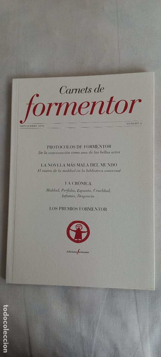Libros de segunda mano: CARNETS DE FORMENTOR N&ordm; 6. SEPTIEMBRE 2016. PREMIO DE LAS LETRAS. - Foto 1