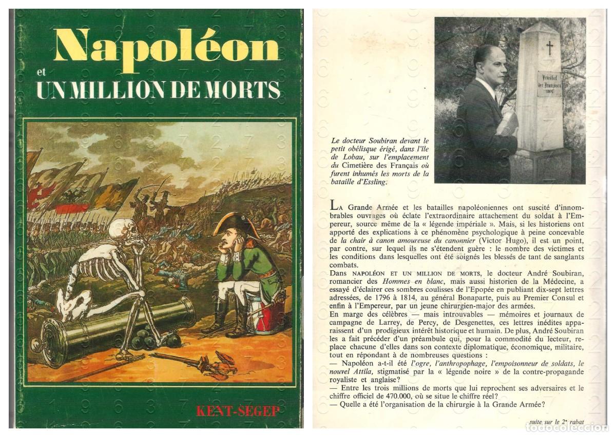 Libros de segunda mano: NAPOLEON UN MILLION DE MORTS ANDR&Eacute; SOUBIRAN U2 - Foto 1
