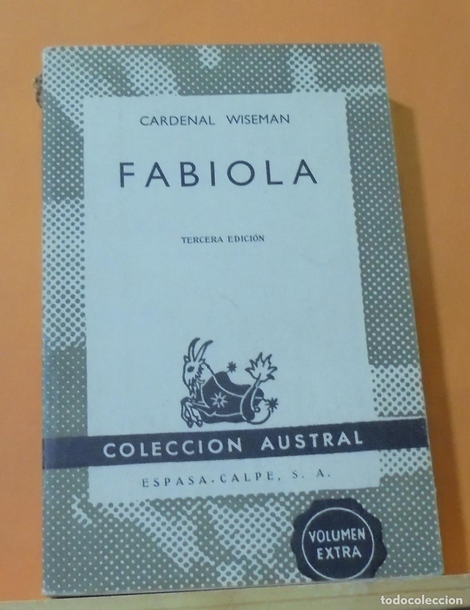 Libros de segunda mano: Fabiola. Cardenal Wiseman - Foto 1